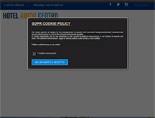 Tablet Screenshot of hotel-romacentro.it